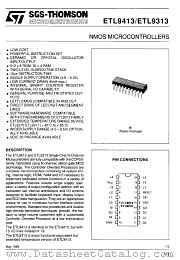 ETL9413N datasheet pdf SGS Thomson Microelectronics