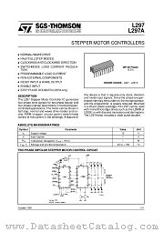 L297A datasheet pdf SGS Thomson Microelectronics