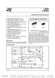 L4990A datasheet pdf SGS Thomson Microelectronics