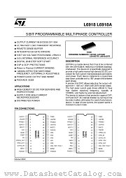 L6918D datasheet pdf SGS Thomson Microelectronics