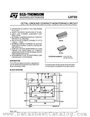 L9703D datasheet pdf SGS Thomson Microelectronics