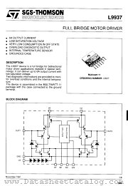 L9937 datasheet pdf SGS Thomson Microelectronics