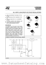 LD29300V25 datasheet pdf SGS Thomson Microelectronics