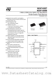 M295V100B-B90N3T datasheet pdf SGS Thomson Microelectronics