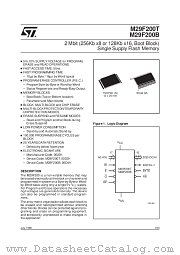 M295V200B-90N1R datasheet pdf SGS Thomson Microelectronics