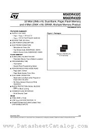 M36DR432DA10ZA6T datasheet pdf SGS Thomson Microelectronics