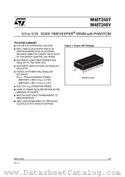 M48T248Y datasheet pdf SGS Thomson Microelectronics