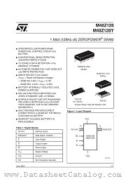 M48Z128-85PM1 datasheet pdf SGS Thomson Microelectronics