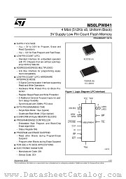 M50LPW041K1T datasheet pdf SGS Thomson Microelectronics