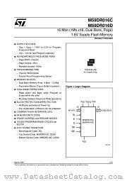 M59DR016C120ZB1T datasheet pdf SGS Thomson Microelectronics