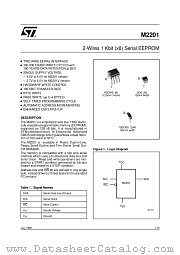 MM2201B1TR datasheet pdf SGS Thomson Microelectronics