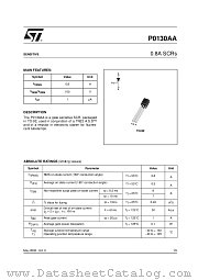 P0130AA2AL3 datasheet pdf SGS Thomson Microelectronics
