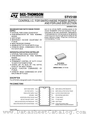 STV5180 datasheet pdf SGS Thomson Microelectronics