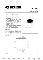 STV6408 datasheet pdf SGS Thomson Microelectronics