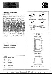 T74LS166D1 datasheet pdf SGS Thomson Microelectronics