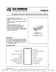 TDA8218 datasheet pdf SGS Thomson Microelectronics