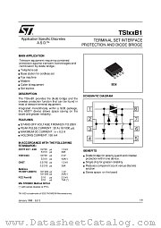 TSI265B1 datasheet pdf SGS Thomson Microelectronics