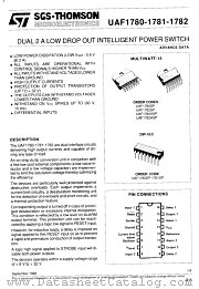 UAF1780HSP datasheet pdf SGS Thomson Microelectronics