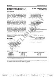 LH28F160BGHR-TTL12 datasheet pdf SHARP