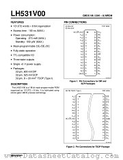 LH531V00D datasheet pdf SHARP