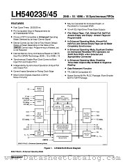 LH540235U-20 datasheet pdf SHARP