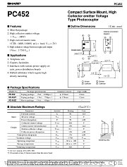 PC452Z datasheet pdf SHARP