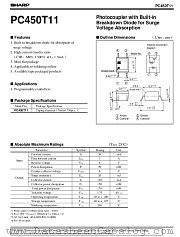 PC5450T11 datasheet pdf SHARP
