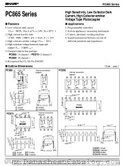 PC875 datasheet pdf SHARP