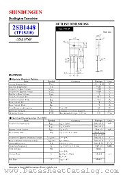 2SB1448 datasheet pdf Shindengen