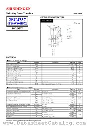 2SC4237 datasheet pdf Shindengen