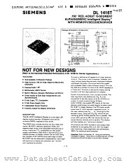DL1416T datasheet pdf Siemens