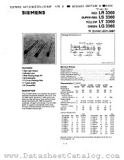 LS3360-J datasheet pdf Siemens