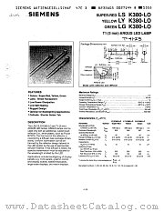 LSK380-LO datasheet pdf Siemens