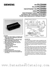PLCD5581 datasheet pdf Siemens