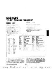 SAB8086-1-P datasheet pdf Siemens