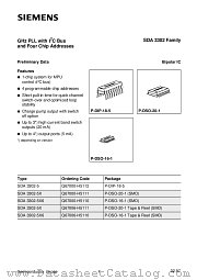 SDA3302-5X datasheet pdf Siemens