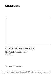 SDA9362 datasheet pdf Siemens