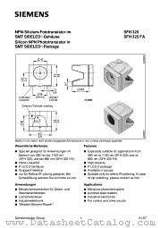 SFH325-4 datasheet pdf Siemens
