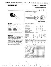 SFH431-2 datasheet pdf Siemens