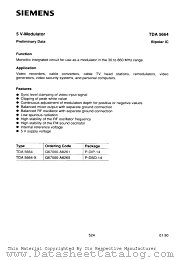 TDA5664-X datasheet pdf Siemens