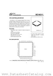 SC16311 datasheet pdf Silan Semiconductors