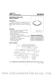SC3610A datasheet pdf Silan Semiconductors