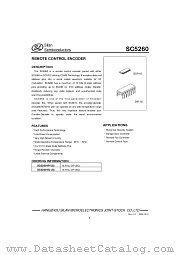 SC5260-R4 datasheet pdf Silan Semiconductors