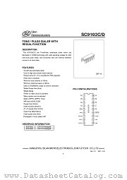 SC9102D datasheet pdf Silan Semiconductors