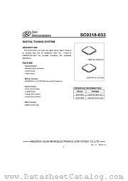 SC9318FA datasheet pdf Silan Semiconductors