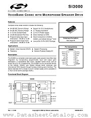 SI3000-KS datasheet pdf Silicon Laboratories