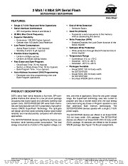SST25VF020-20-4E-SAE datasheet pdf Silicon Storage Technology