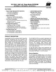 SST29EE512-90-4I-PH datasheet pdf Silicon Storage Technology