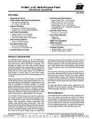 SST39VF160-55-4C-B3K datasheet pdf Silicon Storage Technology