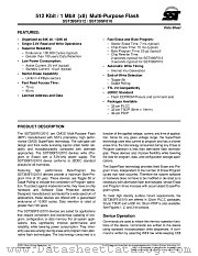 SST39SF010-90-4C-PH datasheet pdf Silicon Storage Technology
